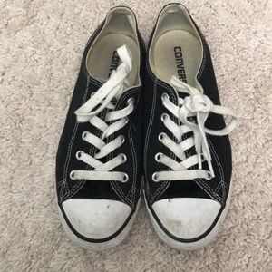 black converse